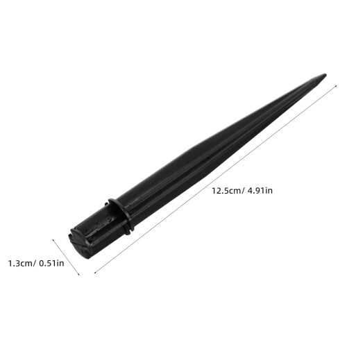 10 Pack Plastic Ground Spikes for Solar Lights Garden Lamp Holders 2
