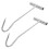 2pcs 12.18 Inch Manhole Hook Tool for Lifting Cover 11