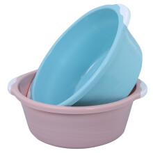 2pcs Deep Plastic Wash Basin Anti-Splash for Face Washing