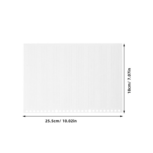 10x7" Blank Staff Paper Notebook Refill for Music Practice 2