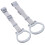 2 Pcs Pull Rings Adjustable Toddler Walking Assistant 11