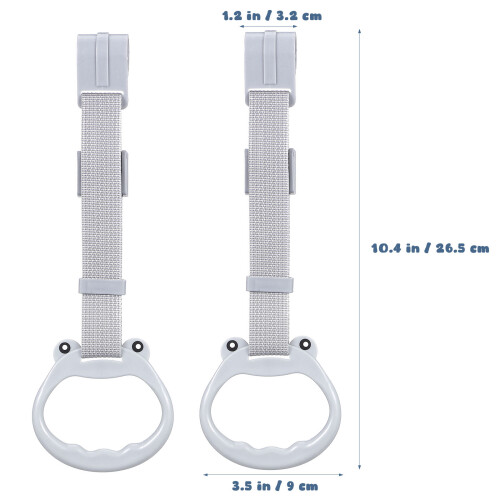 2 Pcs Pull Rings Adjustable Toddler Walking Assistant 1
