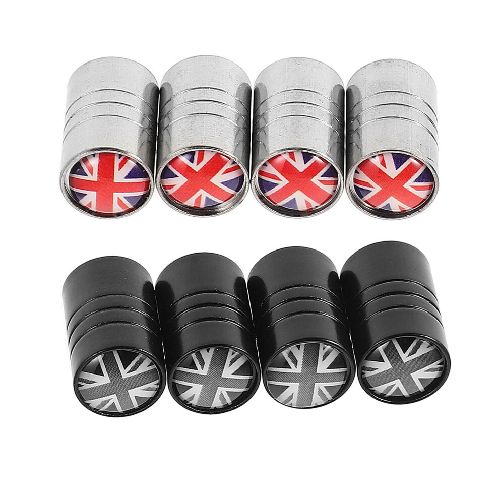 8Pcs Aluminum Alloy Car Valve Stem Caps Tire Air Valve Covers 3191150079170