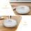2pcs 18cm Stainless Steel Griddle Lid for Flat 8
