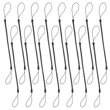 15pcs Retractable Stylus Pen Tether with Replaceable Lanyard