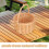 Handwoven Willow Picnic Basket with Handle for Weddings Gatherings 8