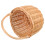 Handwoven Willow Picnic Basket with Handle for Weddings Gatherings 11