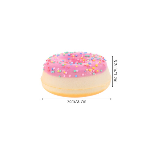 7Pcs Assorted Color PU Fake Donuts Realistic Artificial Doughnut Props 1