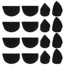 20pcs High Density Face Paint Sponges for Body Art Black