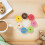 7Pcs Assorted Color PU Fake Donuts Realistic Artificial Doughnut Props 7