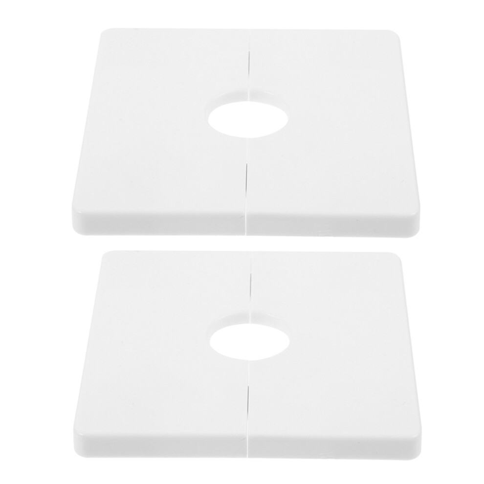 2Pcs Self Adhesive Split Flange 28Mm Pipe Cover For Faucet 3191150099338