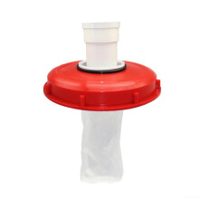 Ton Pail Plastic Cover with Integrated Filter for DN225 Rainwater Leaf and Debris Elimination, Durable and Compatible