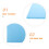 Sky-Blue Craft Foam Block Polystyrene Sheets for Art Projects 8