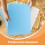 Sky-Blue Craft Foam Block Polystyrene Sheets for Art Projects 10