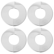 4pcs Stainless Steel Pipe Wall Cover for AC Water Pipe