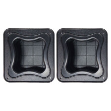 2pcs Recessed Speaker Handles Plastic Amplifier Replacement Carrier