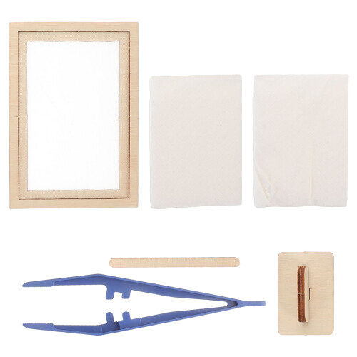 1 Sets DIY Paper Making Kit Antique Pulp Craft for Kids
