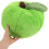 Apple Shaped Plush Throw Pillow Stuffed Fruit Decor Green 4