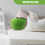 Apple Shaped Plush Throw Pillow Stuffed Fruit Decor Green 9