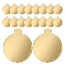 200pcs Round Mousse Cake Boards Cardboard Base for Desserts Cupcakes