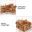 30pcs Plastic Drawer Glides Slides Stoppers for Smooth Operation 7