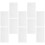10sheets Double Sided Adhesive Pads Foam Squares Sticky Tape 10