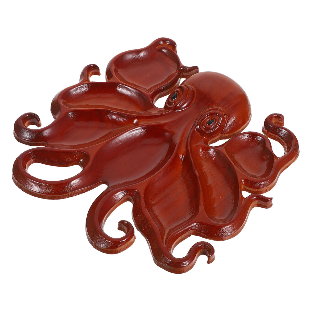 Octopus Platter with Compartments for Nuts, Fruits, Appetizers-image-OPC-PKCQ2GQ-NEW