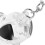 Transparent Pet Memorial Keychain Keepsake Box for Cat Owners 8