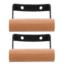 2pcs Double Hole Pot Handles Anti-Scald Pan Grips for Cookware