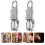 3 Pcs Snap Quick Release Hook Zinc Alloy for Saddles 11
