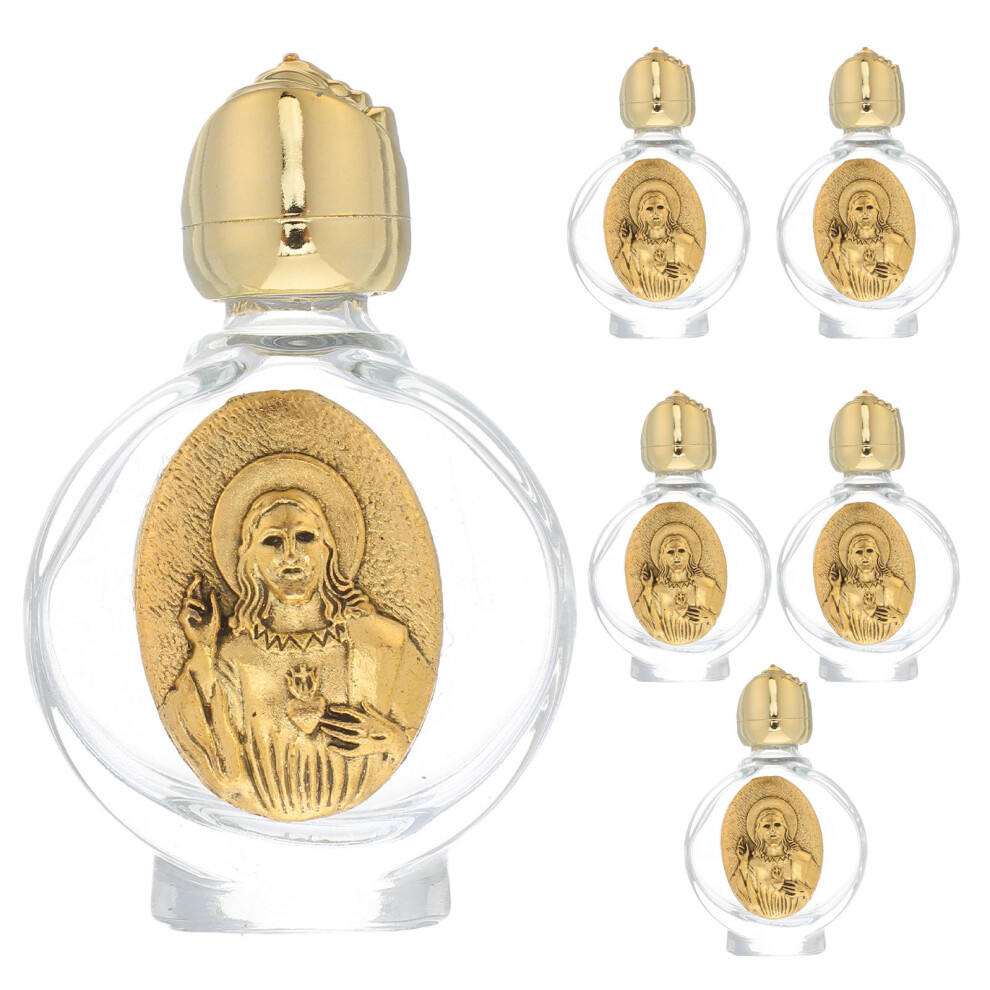 Totority 6Pcs Holy Water Bottles Empty Containers For Catholic Christian Events