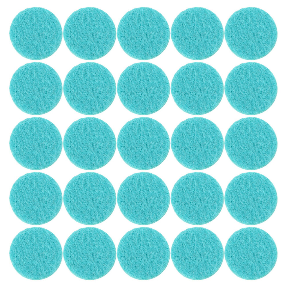 100pcs Round Cotton Pads for 25mm Aromatherapy Diffuser Necklaces-image-OPC-PKCQ5GS-NEW