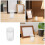 50pcs Plastic Jars with Lids Empty Refillable Storage Cases 7