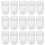 50pcs Plastic Jars with Lids Empty Refillable Storage Cases 1