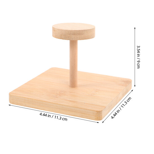 Bamboo Stackable Organizer - Vertical Mug Storage 2