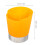 3-Compartment Straw Holder for Counter - Stirrer Storage Rack 3