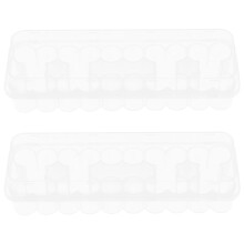 24pcs Injection Vial Storage Box Plastic Organizer for Labs Clinics
