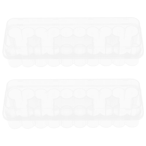 24pcs Injection Vial Storage Box Plastic Organizer for Labs Clinics