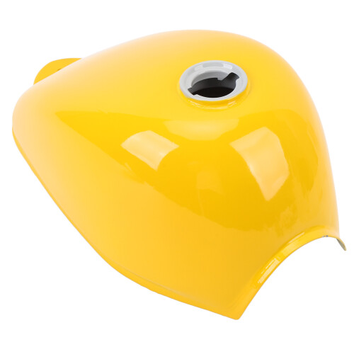 Motorcycle Fuel Tank Iron Structure Yellow Gas 1