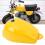 Motorcycle Fuel Tank Iron Structure Yellow Gas 15