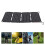 40W Monocrystalline Foldable Solar Panel with Dual USB Fast Charging QC 6