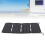 40W Monocrystalline Foldable Solar Panel with Dual USB Fast Charging QC 1