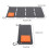 40W Monocrystalline Foldable Solar Panel with Dual USB Fast Charging QC 2