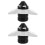 2pcs Aluminum Motorcycle Frame Sliders for Front Fork 1