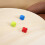 6pcs Hexagon Reaction Ball for Speed Training Hand Eye Coordination 6