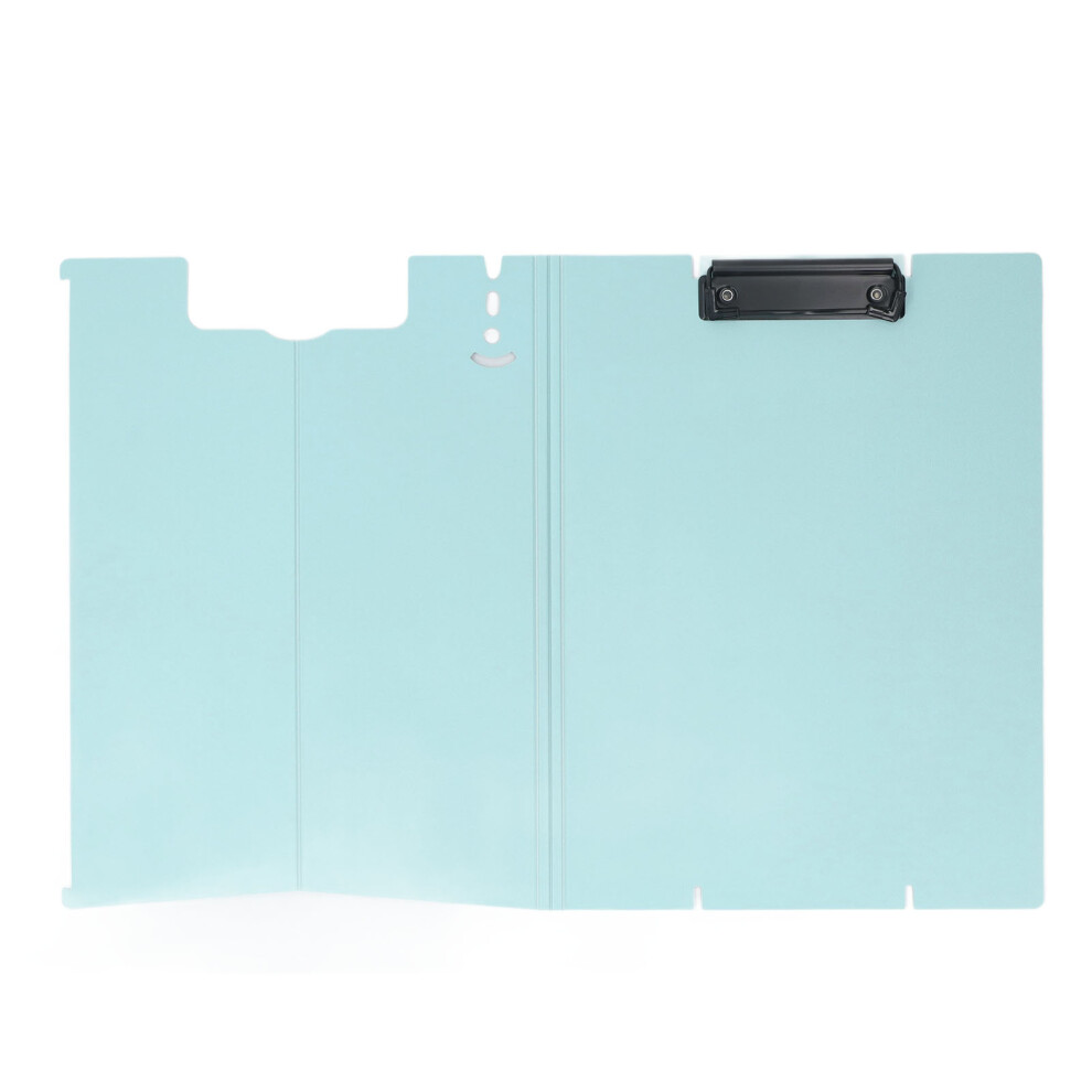 Standing Clipboard Desktop A4 Document Holder Blue, PP Material for Students-image-OPC-PKCQ8DH-NEW