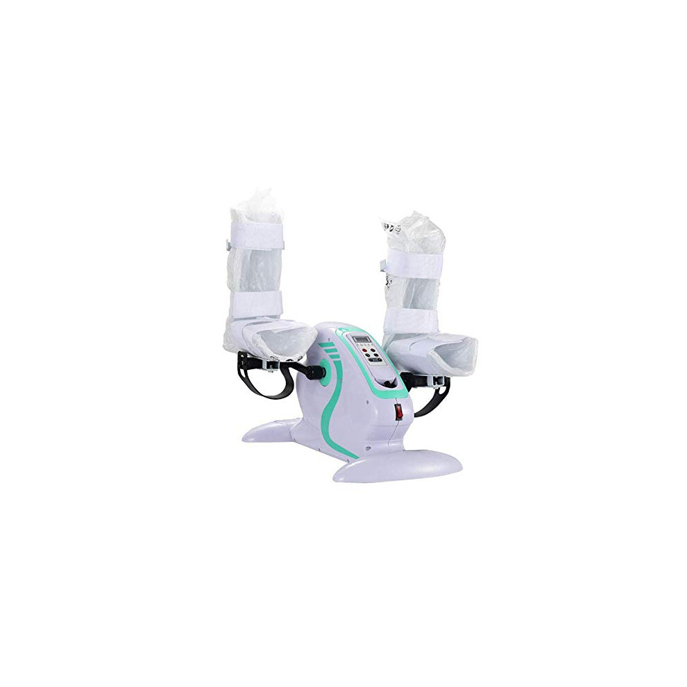 Motorized Electric Pedal Exerciser for Hand, Arm, Knee & Leg - Mini Fitness Bike Rehab Equipment for Seniors and Disabled