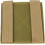 Hook and Loop Tacticals Molle Panel for Patches Display Board 10.5x10.5cm Mud Color with Molle Strips 2