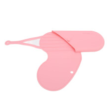 Pink Silicone Heat Resistant Flat Iron Curling Iron Holder Mat 30x25cm