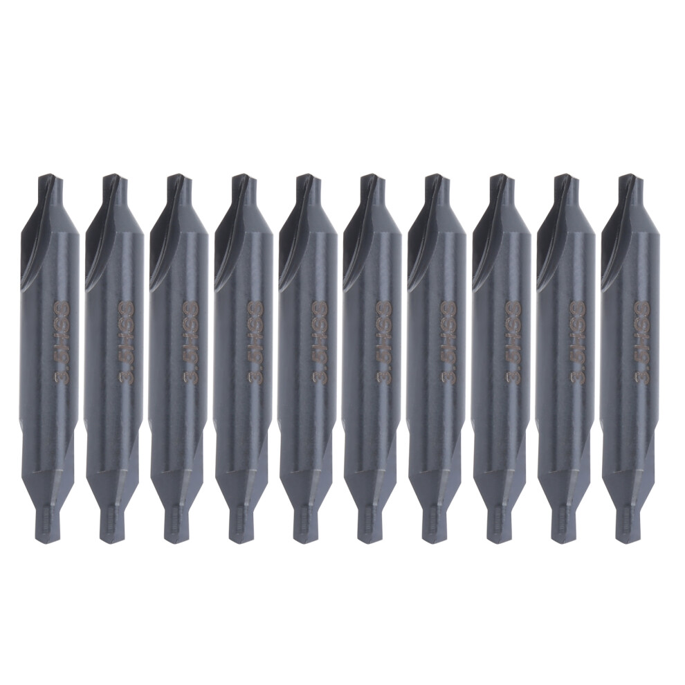10Pcs Center Drill Bit HSS A-Type for Die